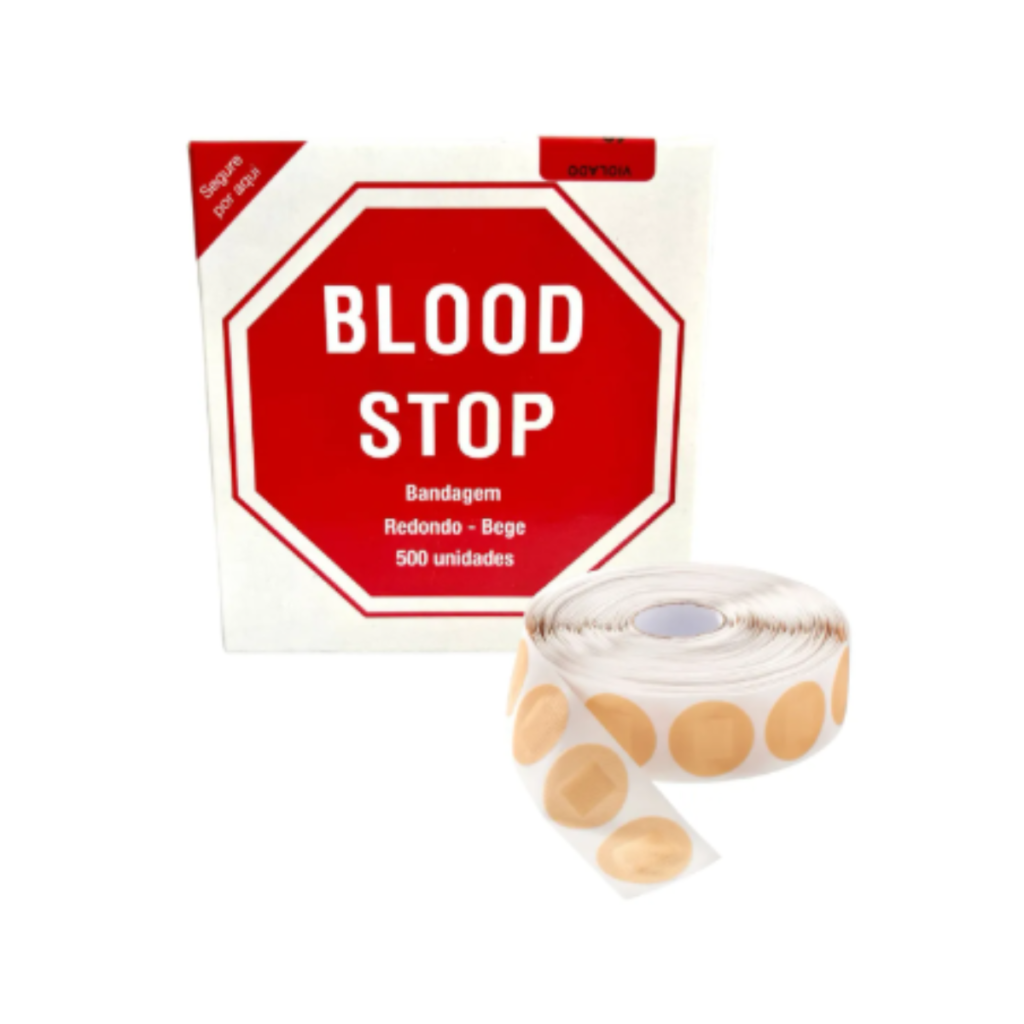 Curativo Blood Stop Bege – Caixa com 500 Unidades