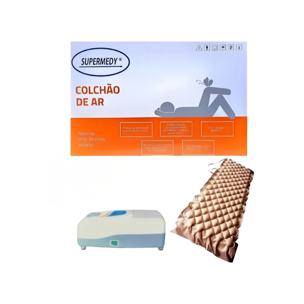 Colchão Pneumático Hospitalar com Compressor 110V – Supermedy