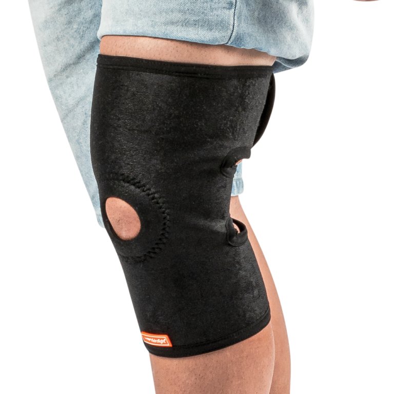 Joelheira com Reforço Patelar Ajustável