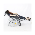 Cadeira de Rodas Tetra D700 Dellamed – Conforto Reclinável e Robustez até 130 kg