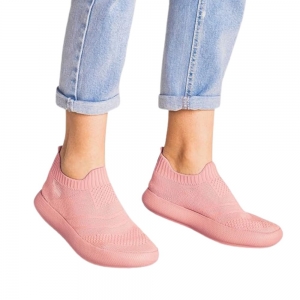 Tênis Ortopédico Flyfeet Nuvem Knit Rosa - Imagem 2