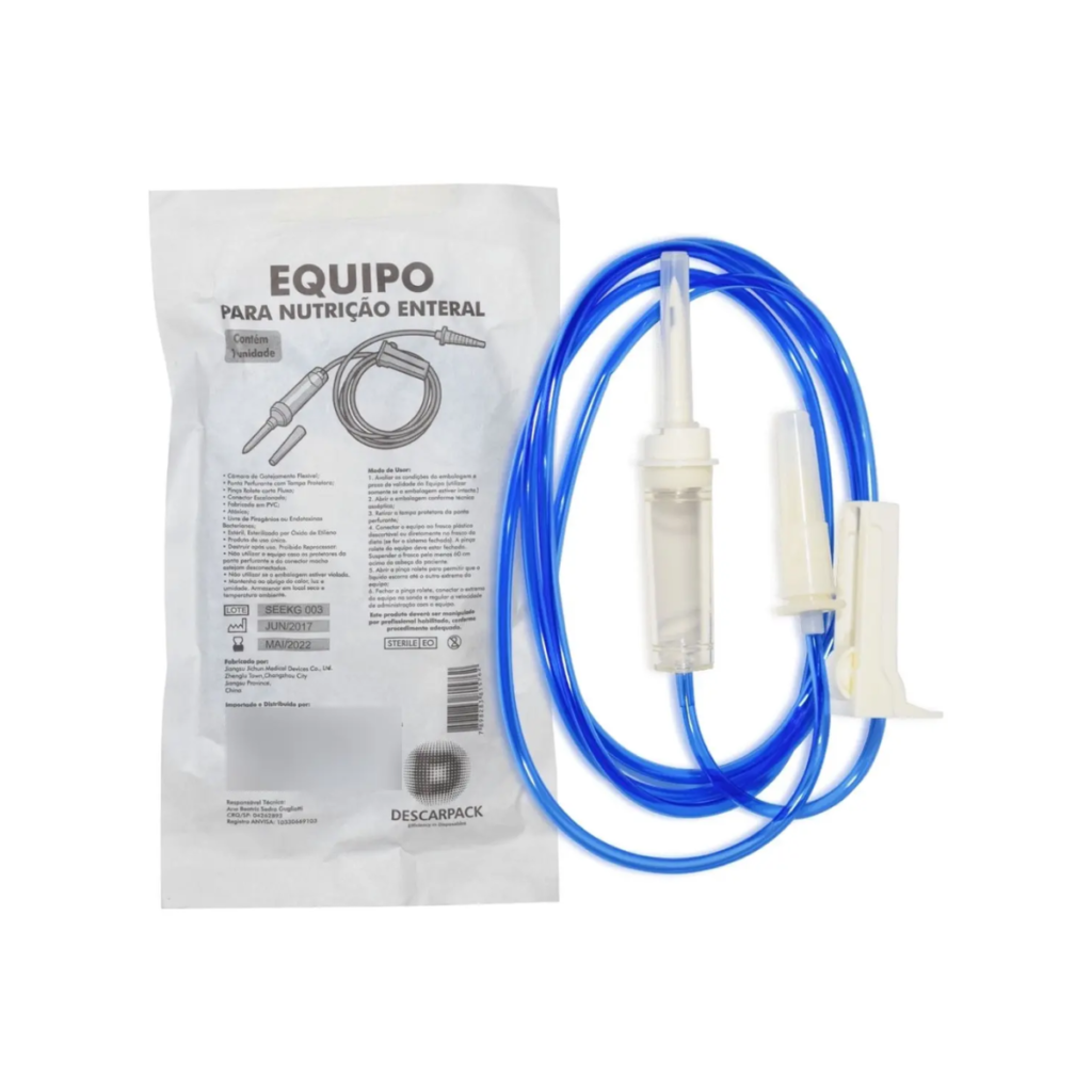 Equipo para Nutrição Enteral Descarpack