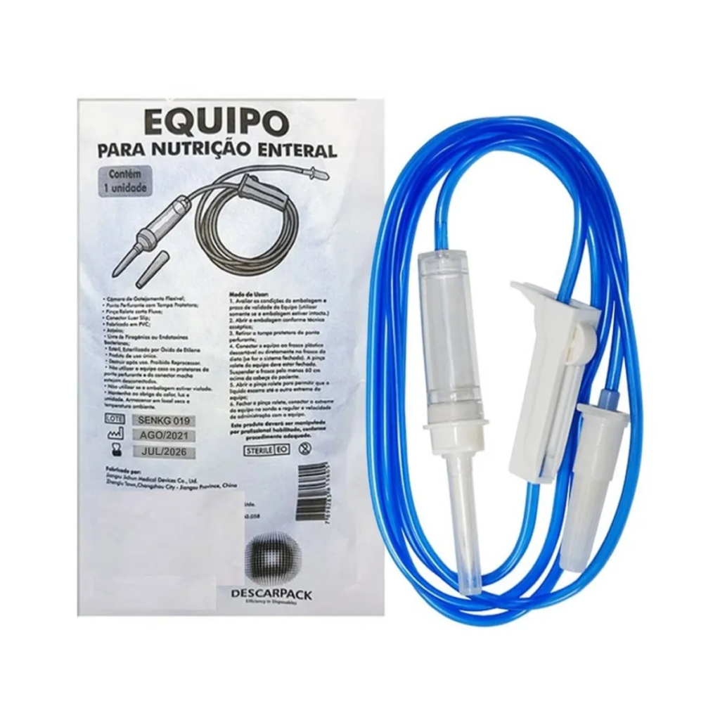 Equipo para Nutrição Enteral – Descarpack