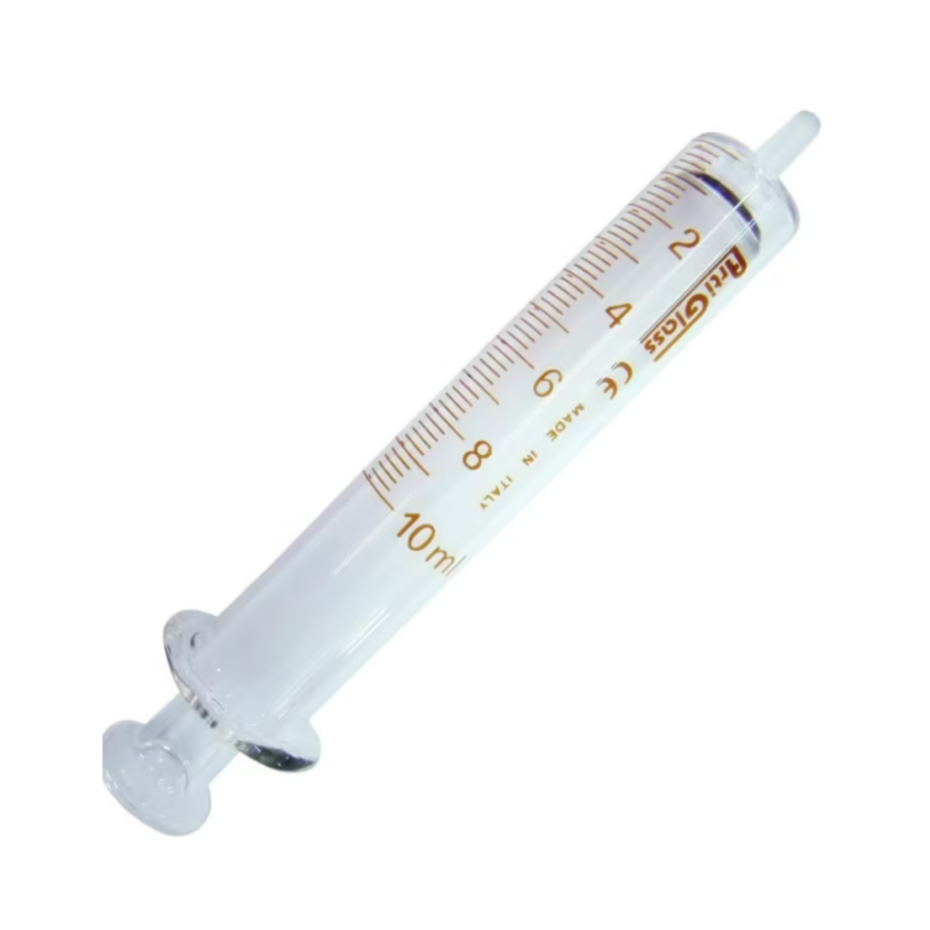 Seringa de Vidro Luer Slip 10ml