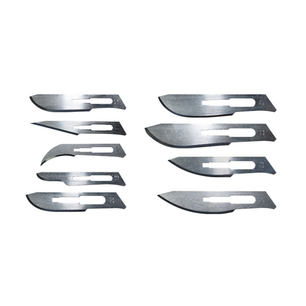 Lâmina de Bisturi em Aço Carbono