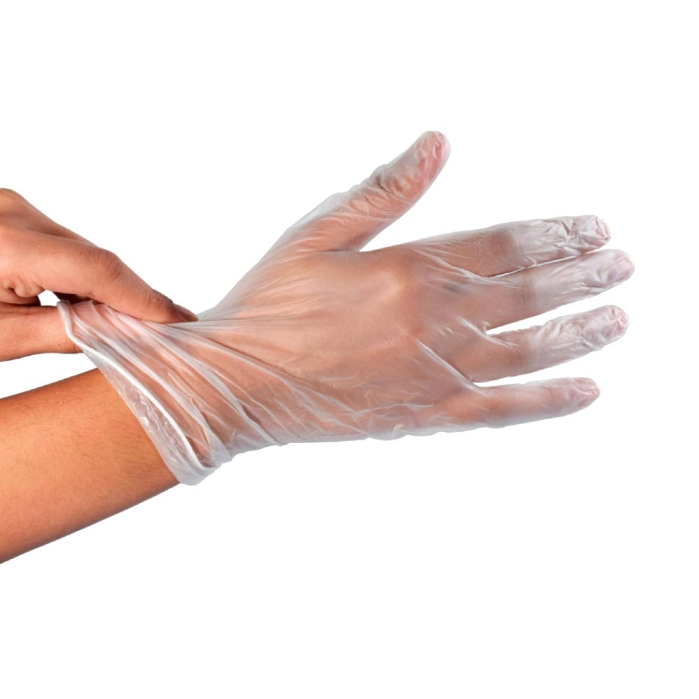 Luva de Vinil sem Pó