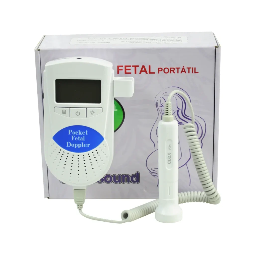 Doppler Fetal Portátil Sonosound – Conexão E Tranquilidade