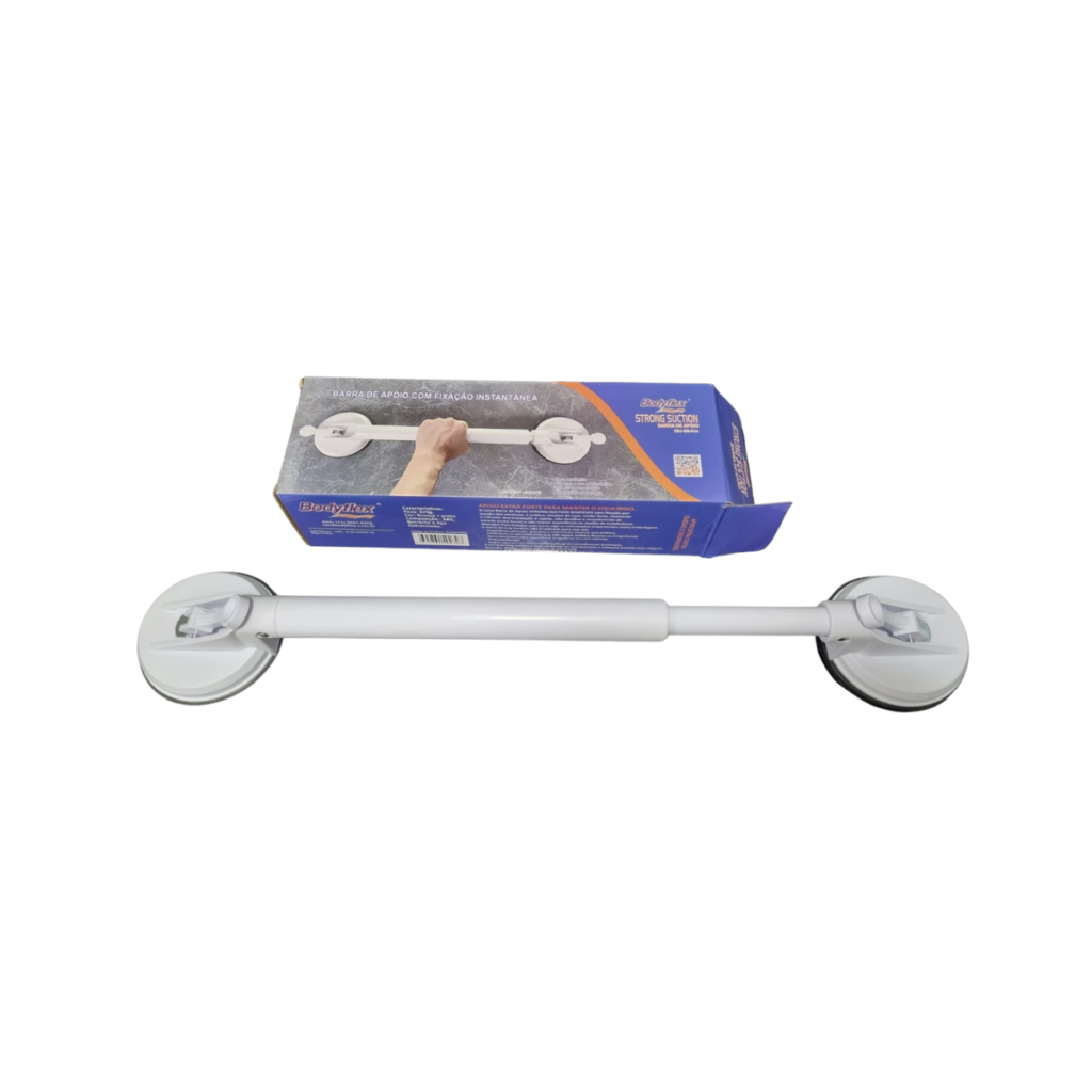 Barra de Apoio com Ventosas Regulável 57 a 69 cm Bodyflex