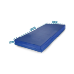 Colchão Hospitalar Impermeável D28 Corino (188x88x12cm) – Azul