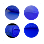 Colchão Hospitalar Impermeável Solteiro D33 (188x88x14cm) – Azul