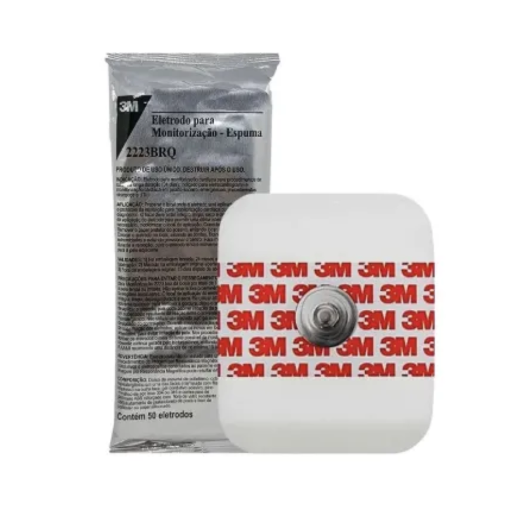 Eletrodo de Monitorização em Espuma Adulto – 3M (2223 BRQ)