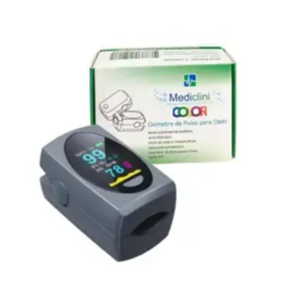 Oxímetro de Pulso de Dedo Mediclini Color LT-F20