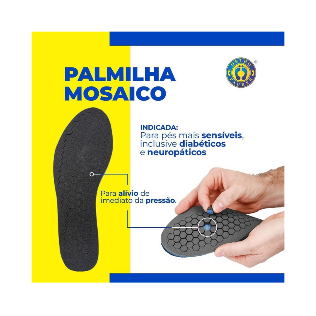 Palmilha Mosaico