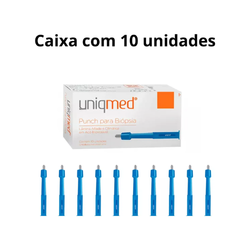 Punch para Biópsia – Uniqmed (Caixa com 10 Unidades)