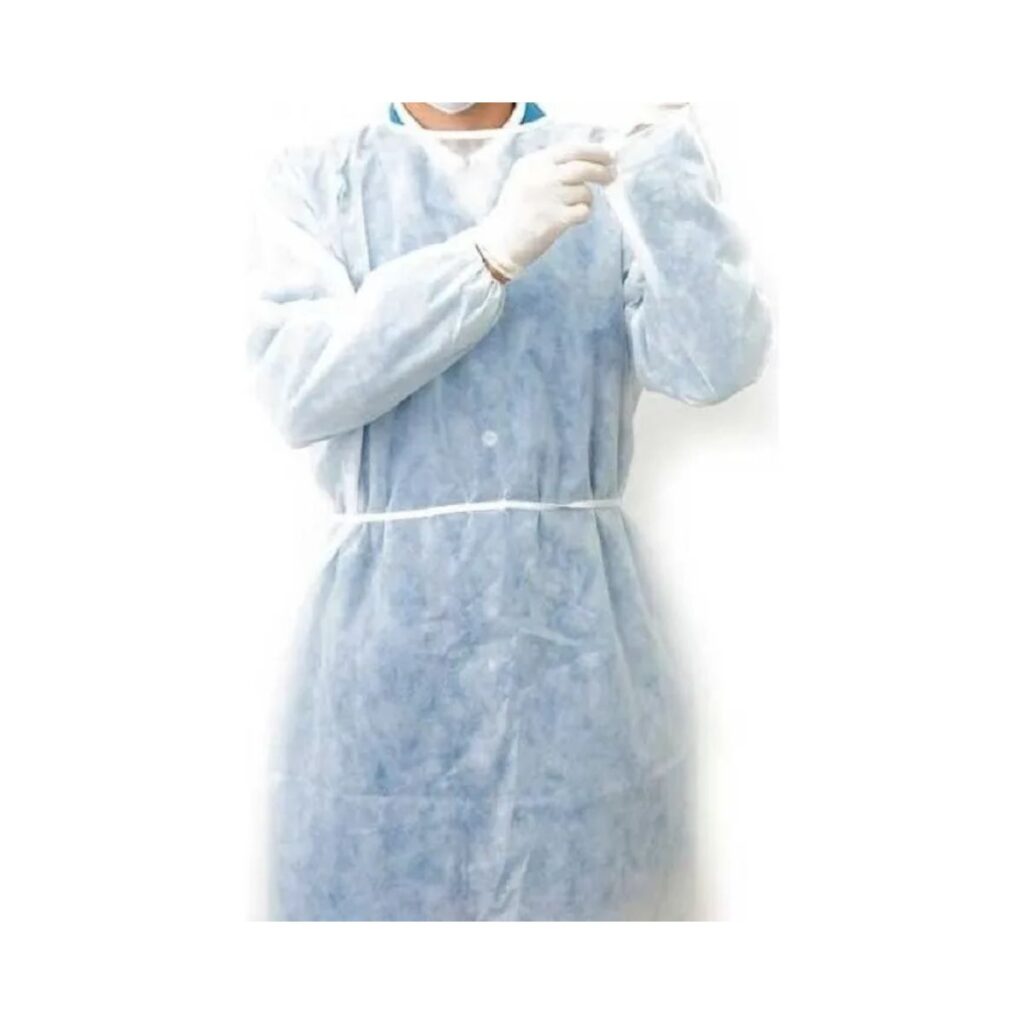 Avental Descartável com Manga e Punho – Gramatura 30 – Protclear