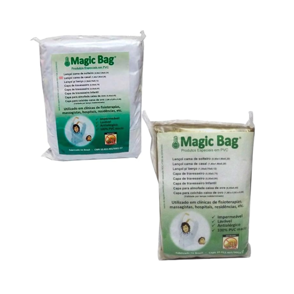 Capa Impermeável para Colchão Casal PVC com Elástico - Magic Bag