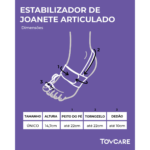 Estabilizador Articulado de Joanete Tovcare