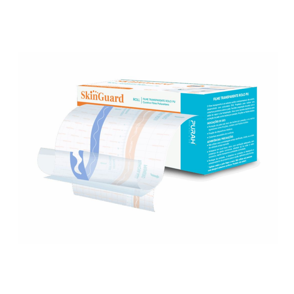 Filme Protetor De Pele Em Rolo 10X10 - Skinguard-Purah