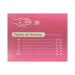 Luva Curta com Dedo Proteção Solar UV