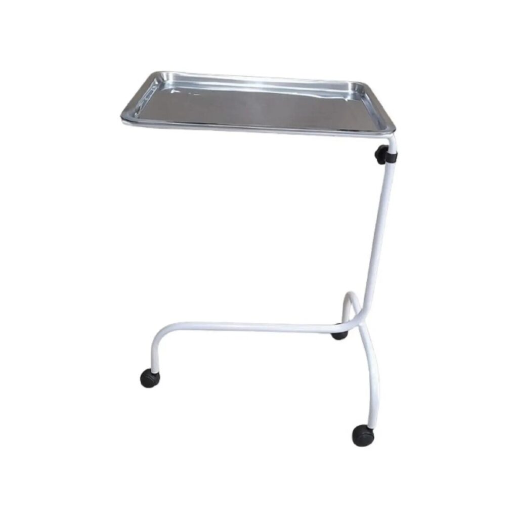 Mesa Mayo Hospitalar de Aço Carbono – Vagalumy
