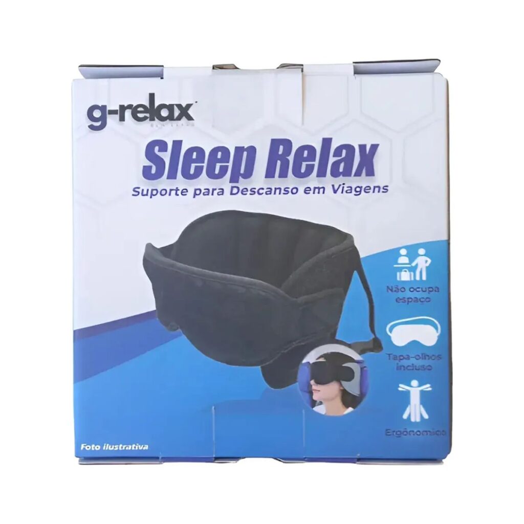 Sleep Relax Suporte Para Descanso Em Viagens Supermedy