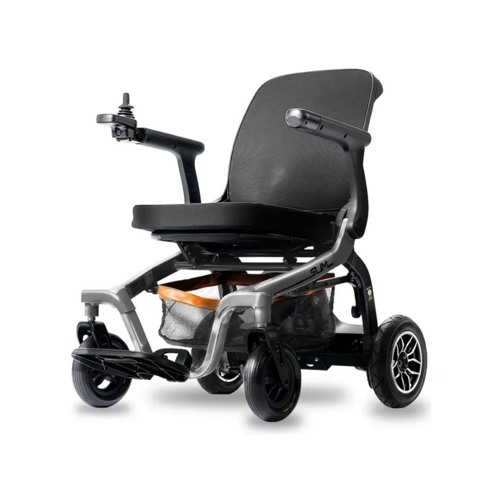 Cadeira De Rodas Motorizada Slim Grafite - Power Lite