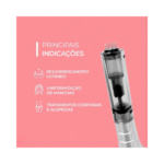 Cartucho Smart GR Derma Pen Preto 12 Agulhas – Caixa com 10 Unidades
