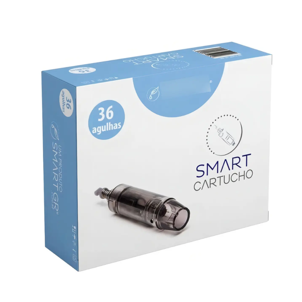 Cartucho Smart Gr Derma Pen Preto 36 Agulhas – Caixa Com 10 Unidades