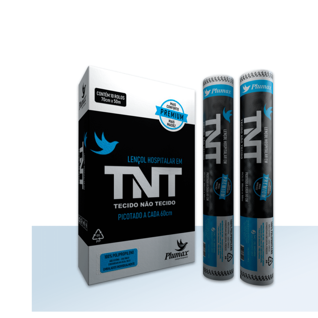 Lençol Tnt Em Rolo - Plumax