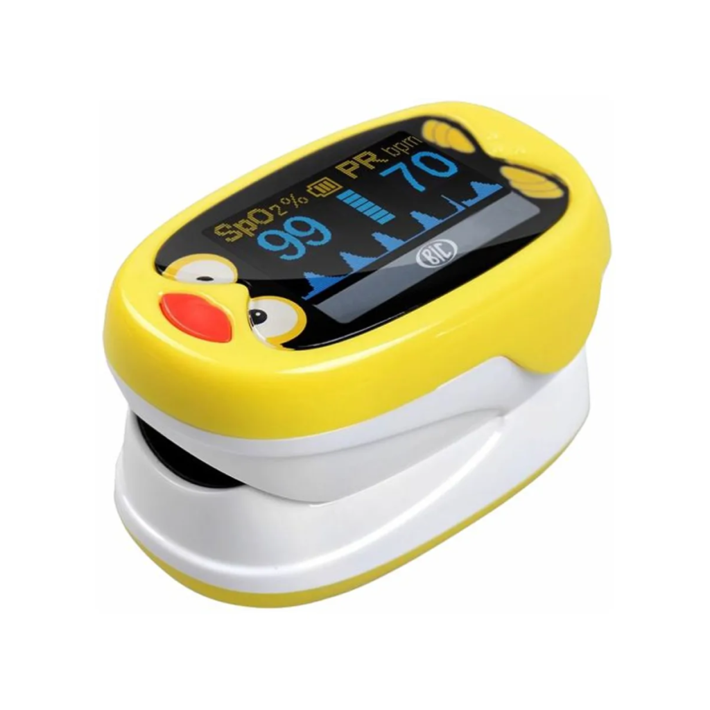 Oxímetro De Pulso Para Dedo Bic K1 Amarelo