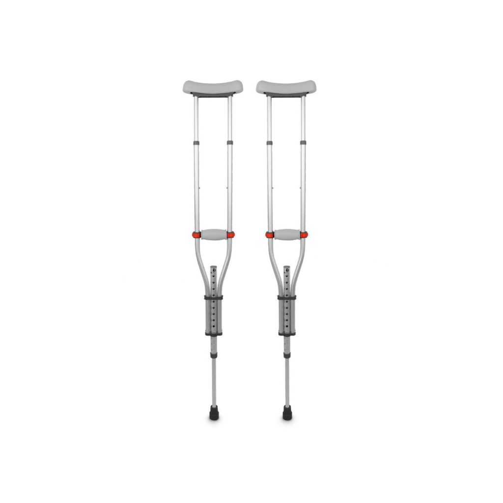 Muleta Axilar D7 Universal em Alumínio até 65 Kg (Par) – Dellamed