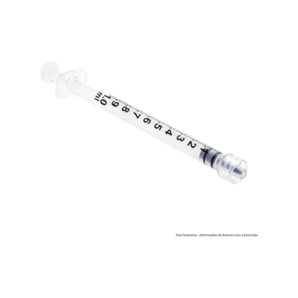 Seringa 1Ml Sr Luer Lock