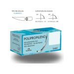 Fio de Sutura Polipropileno Azul com Agulha - Technofio