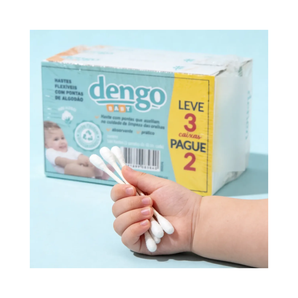 Kit Hastes Flexíveis Dengo Baby Pague 2 Leve 3