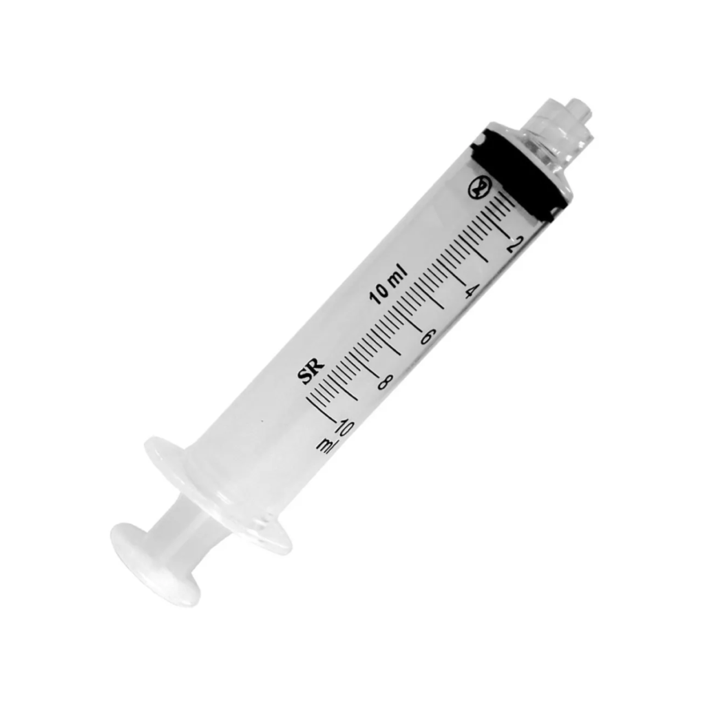 Seringa 10ml Luer Lock SR Sem Agulha