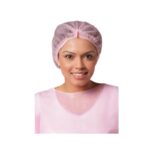 Touca Sanfonada Descartável Rosa - Medix