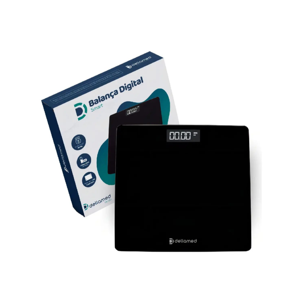 Balança Digital Corporal Smart Dellamed