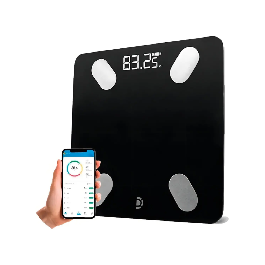 Balança Digital de Bioimpedância Dellamed Bluetooth