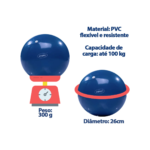 Bola Super Overball 26 cm Supermedy