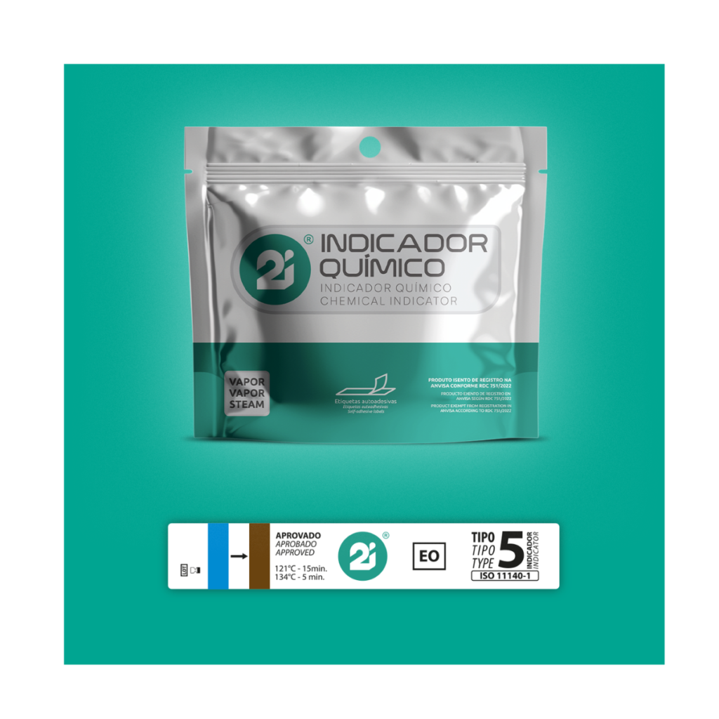 Indicador Químico Tipo 5 Vapor 2i