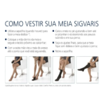 Meia 3/4 Esporte Performance Sigvaris 20-30 mmHg