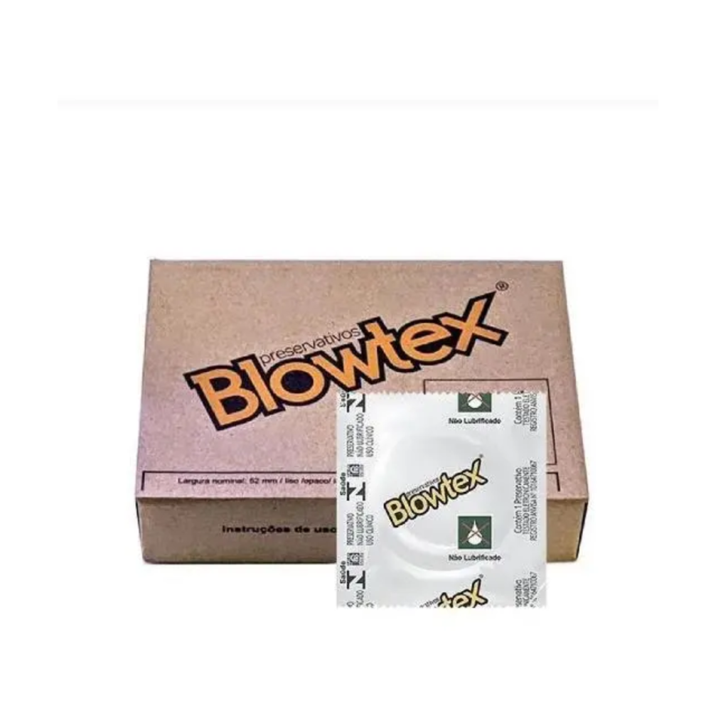 Preservativo Não Lubrificado Blowtex com 144 unidades