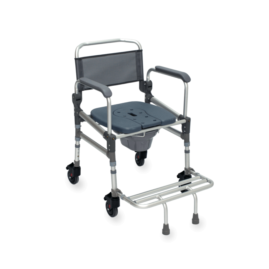 Cadeira de Banho Alumínio Premium Max 150 kg SC106 Hidrolight