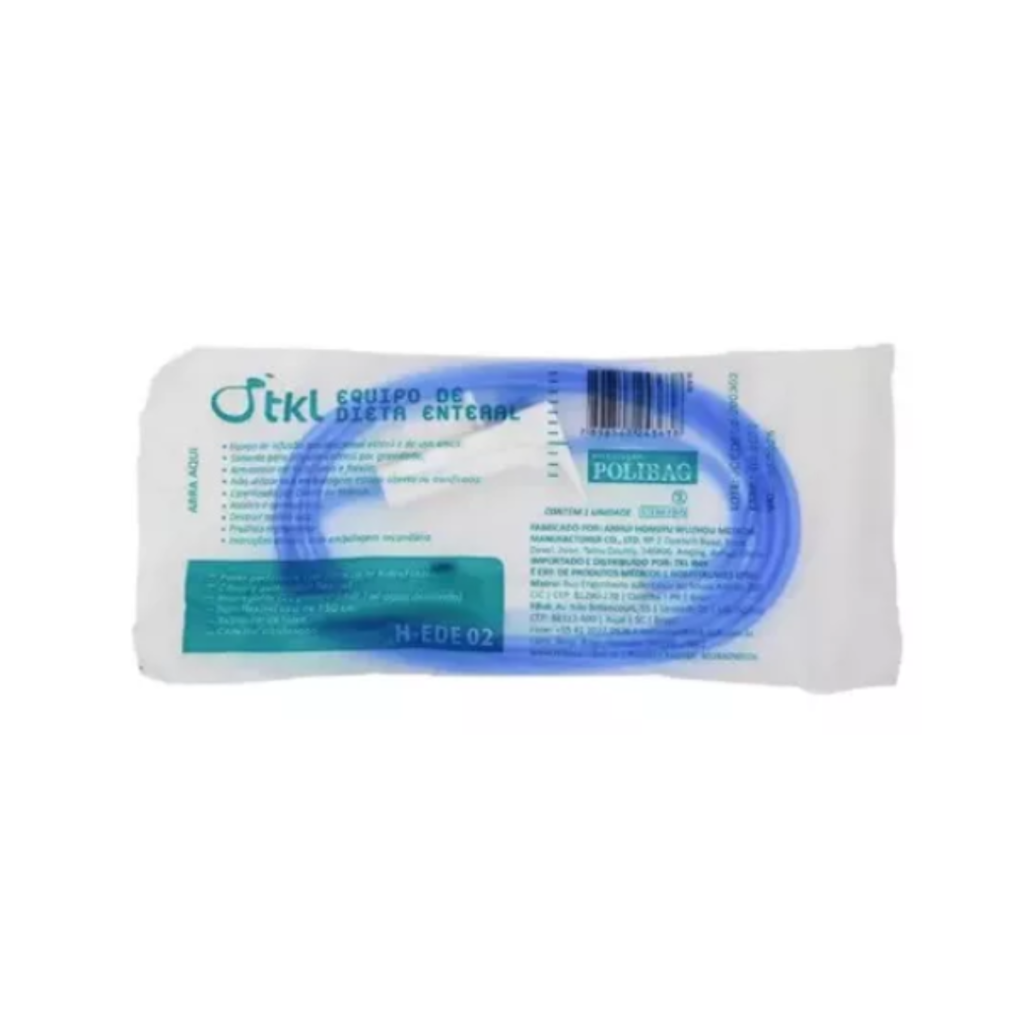 Equipo Macro para Nutrição Enteral Escalonado 1,5 m TKL