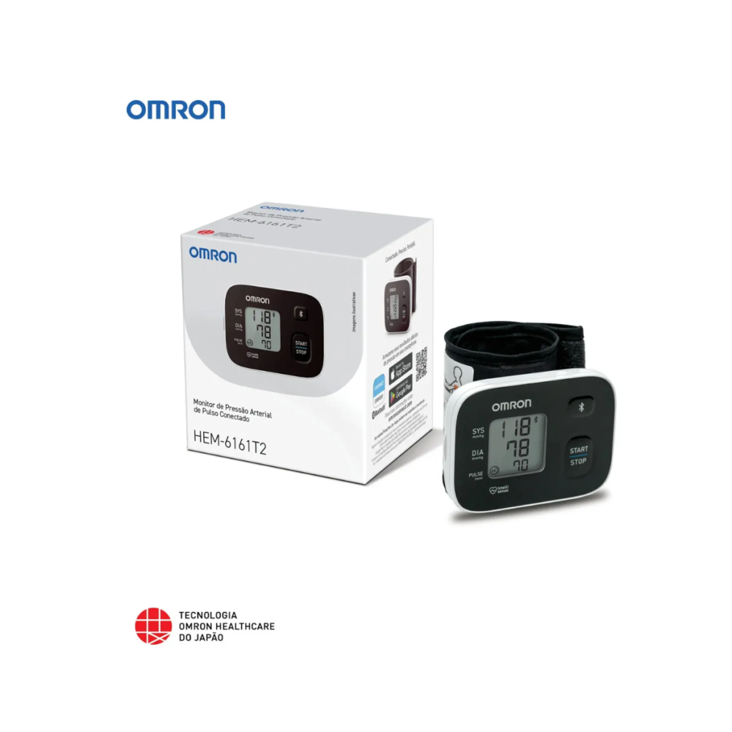 Aparelho de Pressão Digital de Pulso OMRON HEM-6161T2