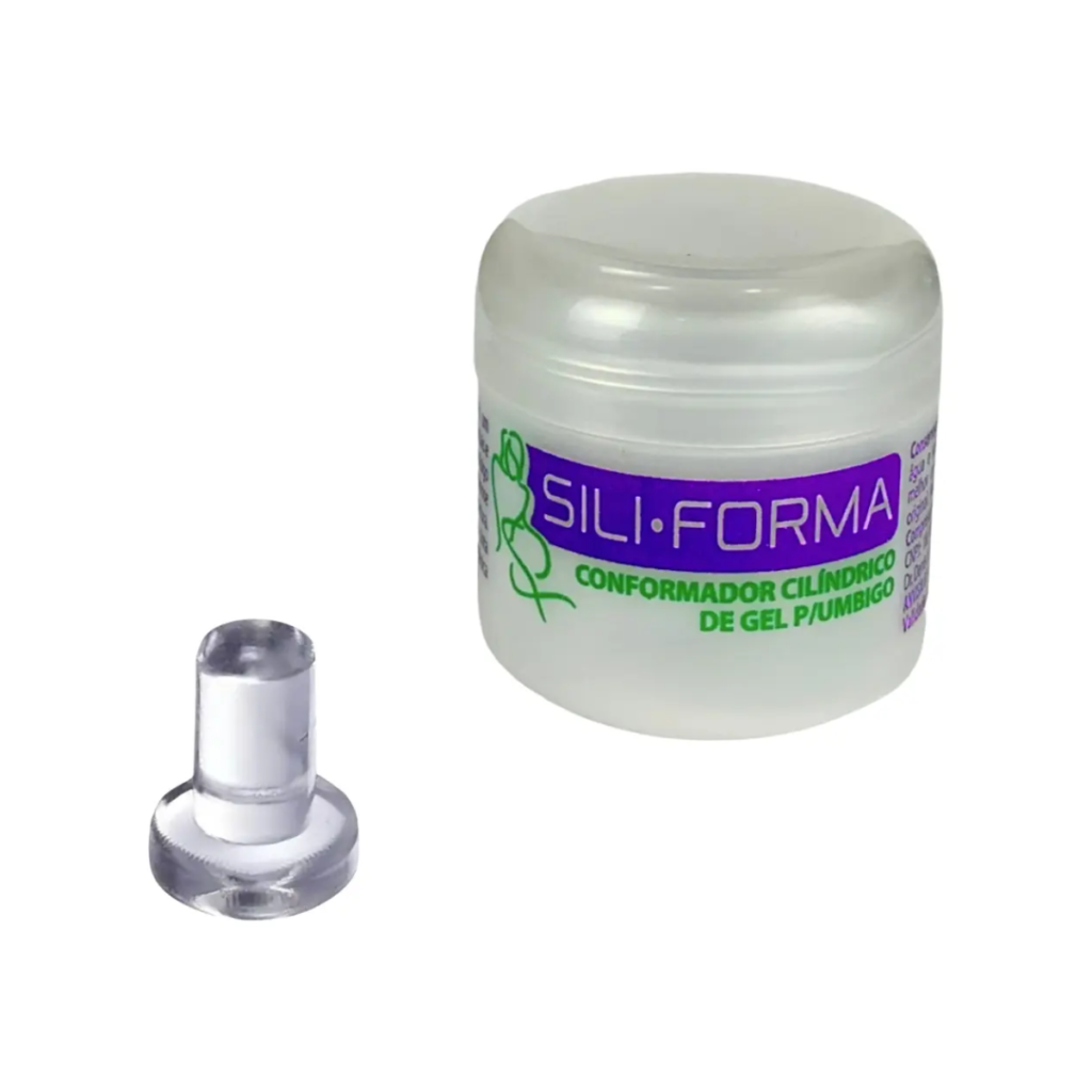 Conformador Cilíndrico de Gel para Umbigo Siliforma – Pós-Operatório
