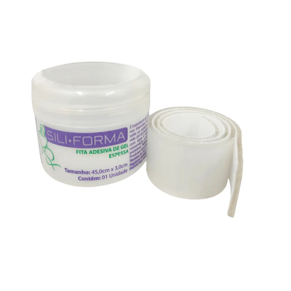 Fita Cicatrizante Adesiva De Gel Siliforma Model Slim