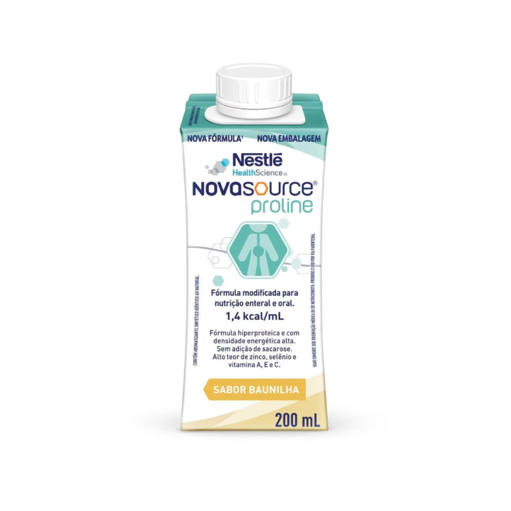 Novasource Proline Baunilha 200 Ml Nestlé Health Science – Nutrição Enteral E Oral